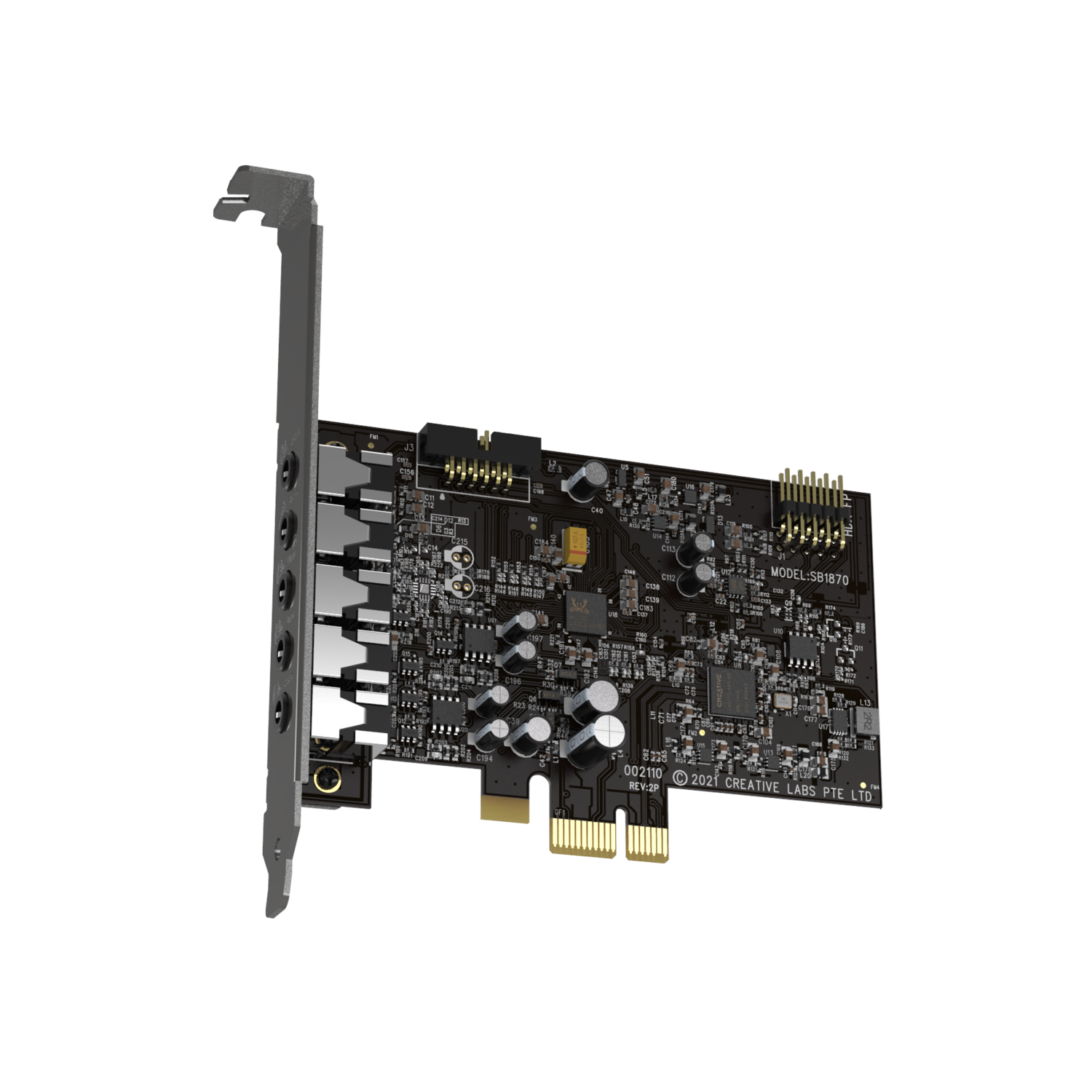 Tarjeta Sonido Int Creative Sound Blaster Audigy FX V2 PCI-e