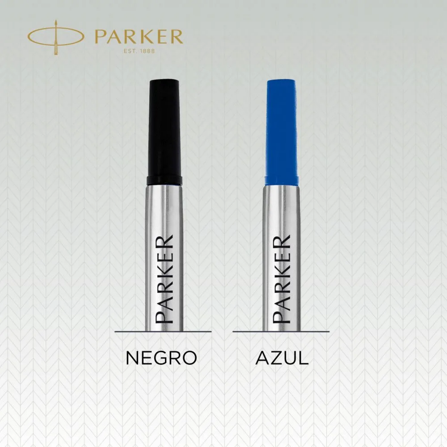 Repuesto para Rollerball Parker Azul Quink 1 Unidad 0,7 mm