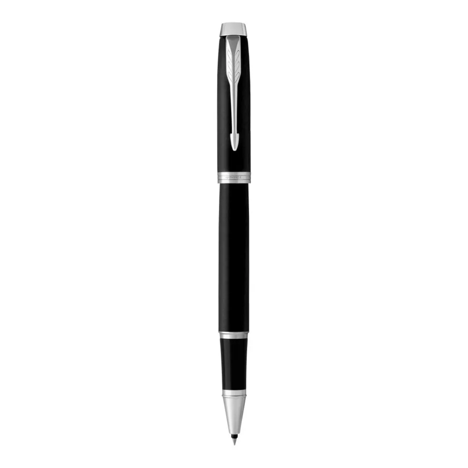 Boligrafo Rollerball Parker IM Essential Negro Mate, tinta negra, punta de 0.7 mm para escritura suave y precisa.