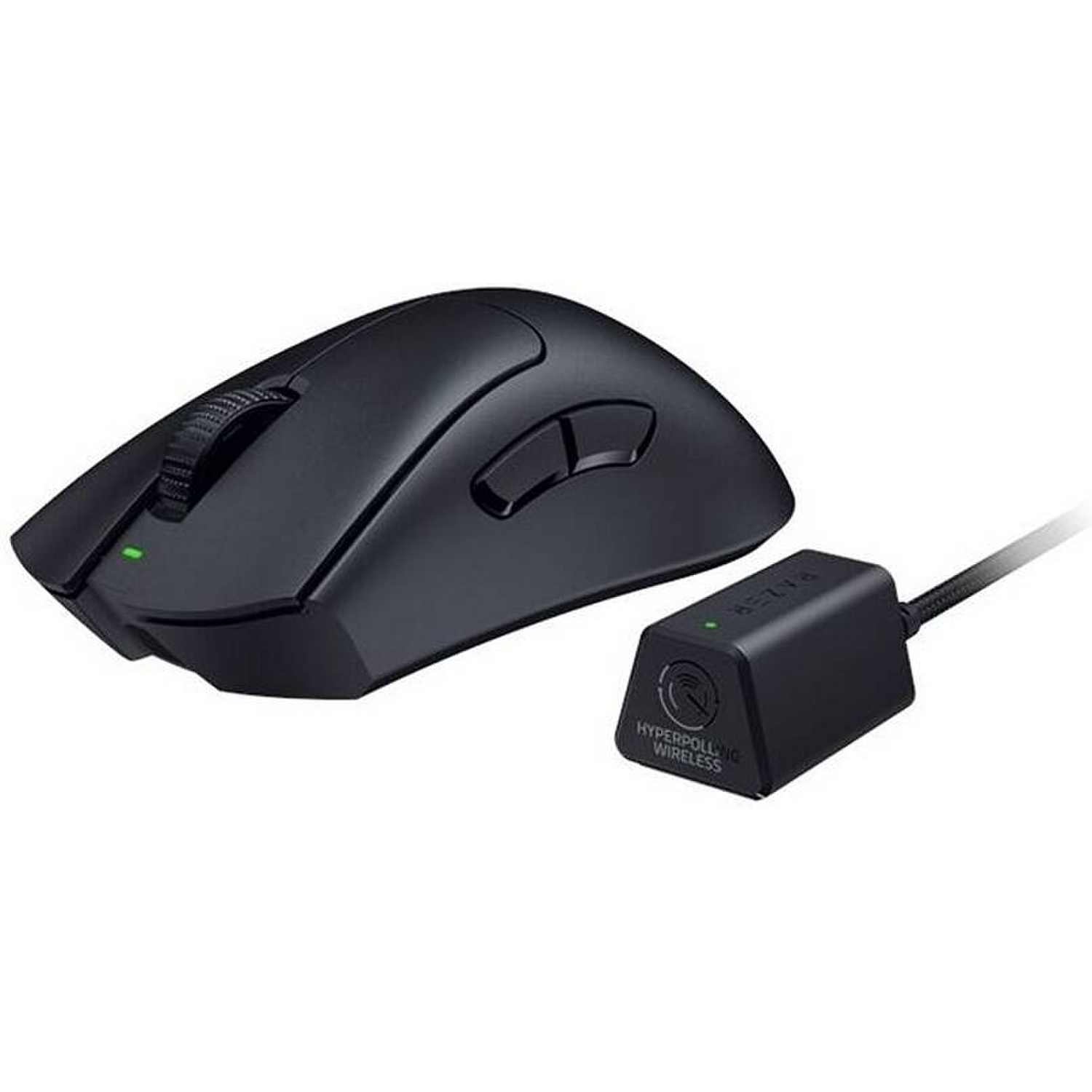 Mouse Razer Deathadder V3 Pro + Hyperpolling Dongle Negro