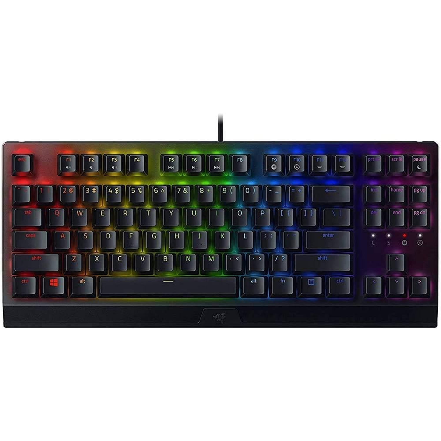 Teclado Razer Huntsman V3 X TKL Compacto Optico Morado RGB
