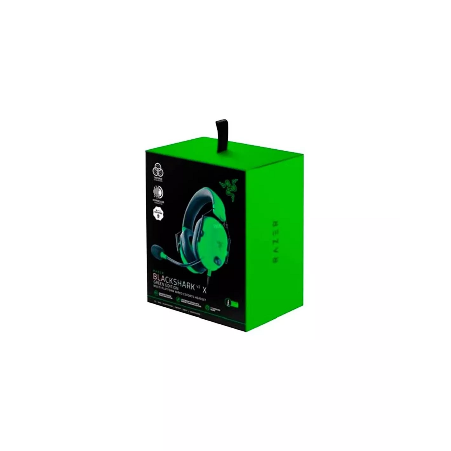Audifono Gamer Razer Blackshark V2 X Verde 3,5 mm Mic Hyper