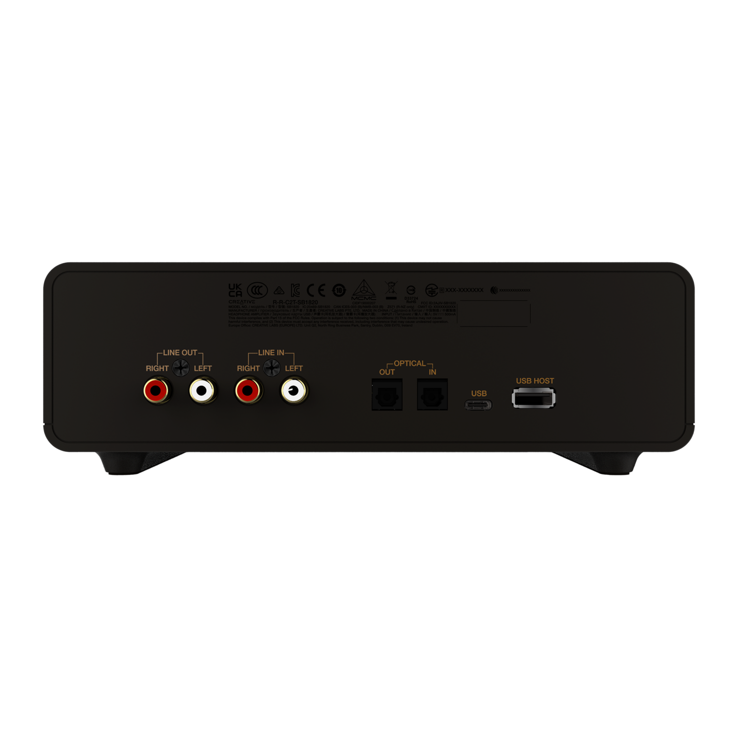 Tarjeta Sonido Externa Creative Sound Blaster X5 USB Bt