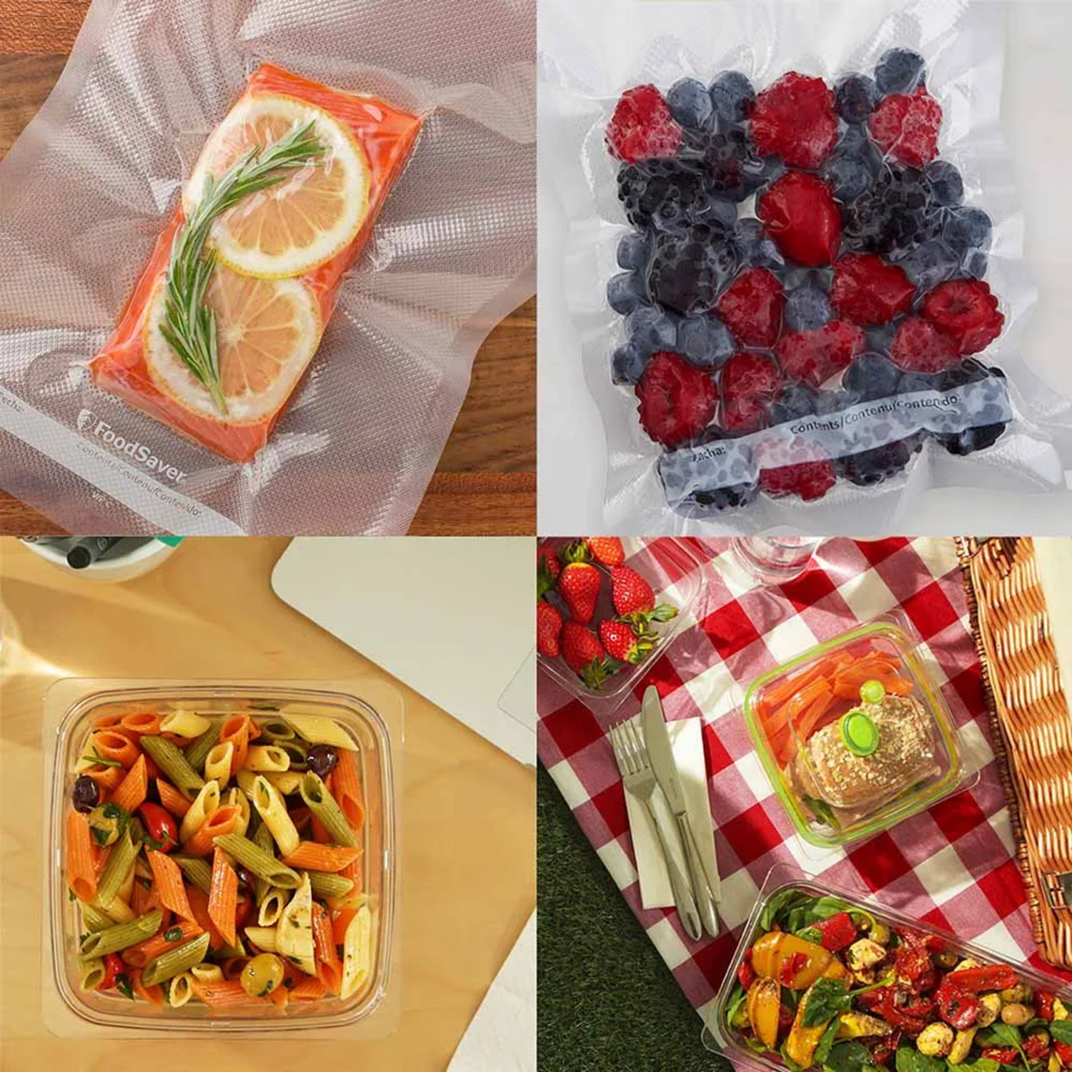 Sellador al Vacío FoodSaver FFS017X Húmedo Seco y Marinado