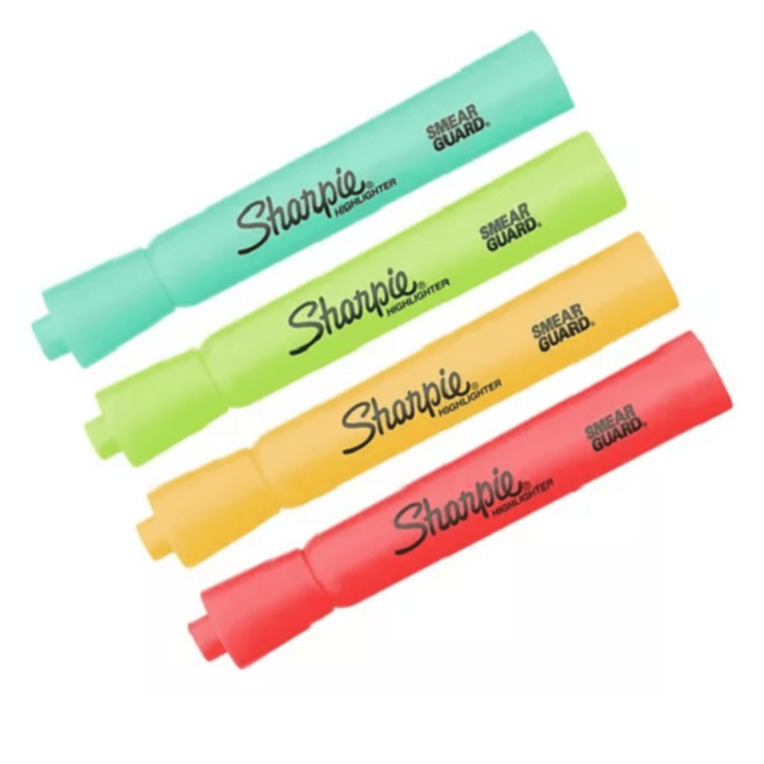 Set Destacadores Sharpie Tank Blister x4 Colores Fashion