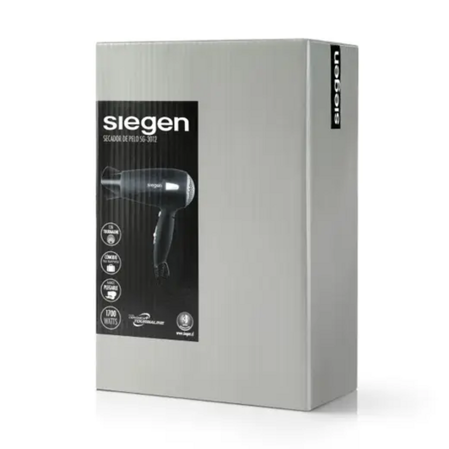 Secador de Pelo Plegable Siegen SG-3012 1700W 2 Velocidades