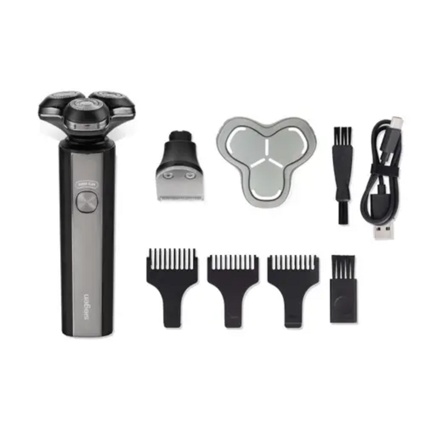 Afeitadora Siegen SG-7215 Recargable Para Ducha 2 Cabezales