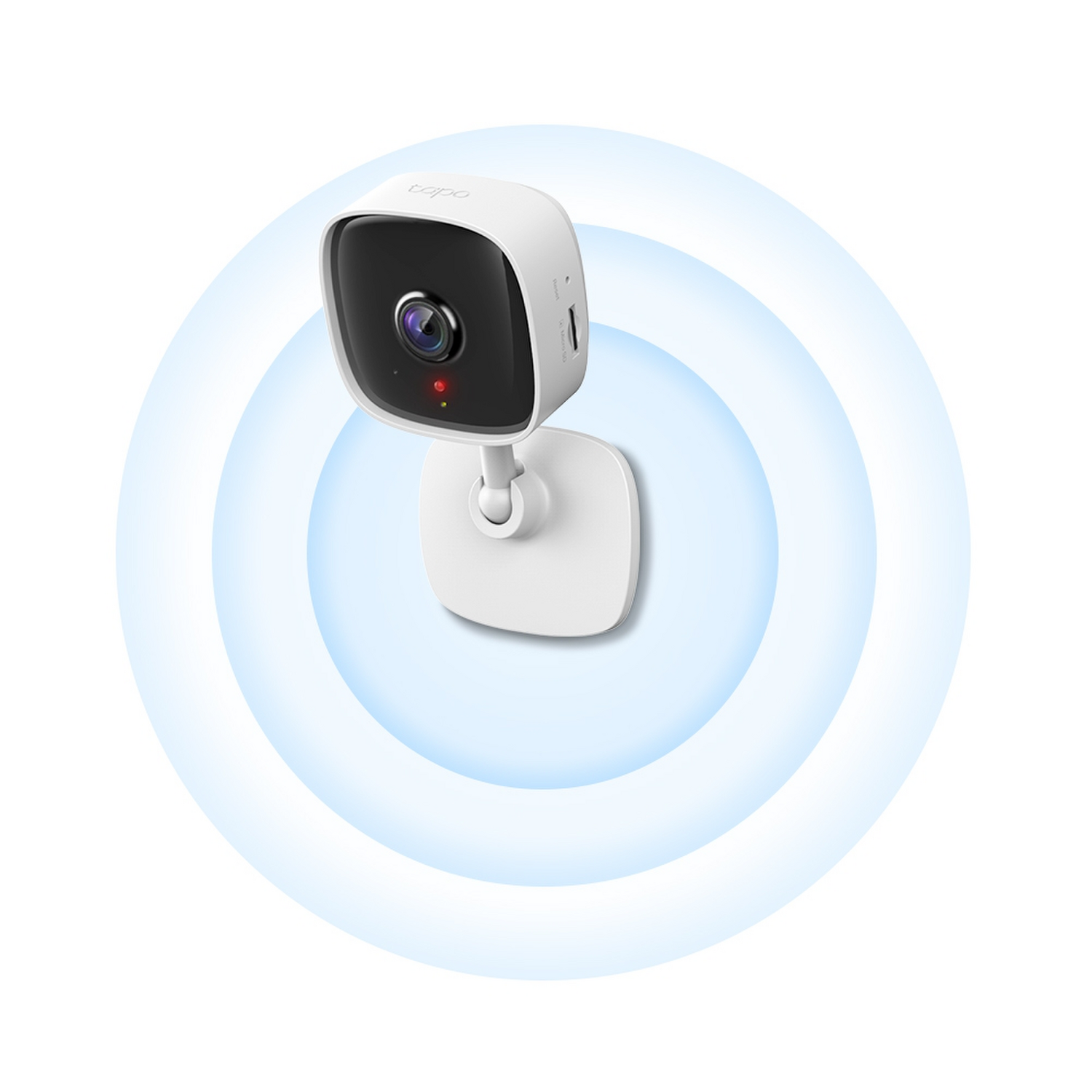Camara Seguridad Tapo C110 2K 3MP WiFi Interior Alarma Audio