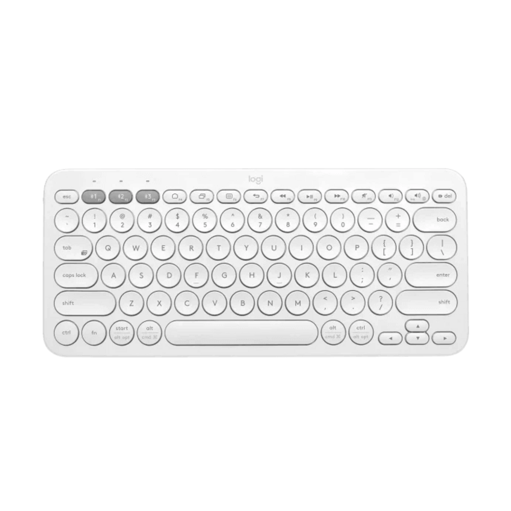 Teclado Logitech K380 Almond-Milk 097855178725 teclado by Logitech | New Horizons