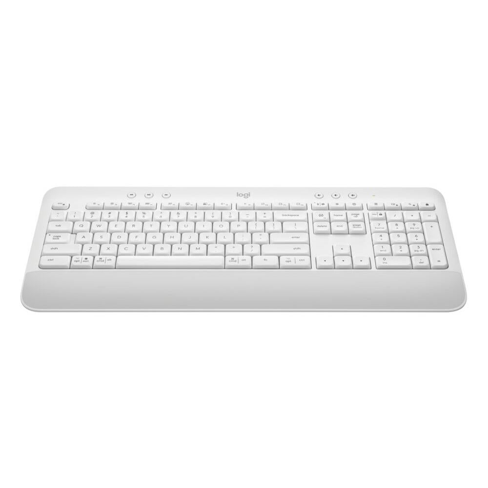 Teclado Logitech K650 Inalambrico Blanco Español 097855179548 Teclado by Logitech | New Horizons