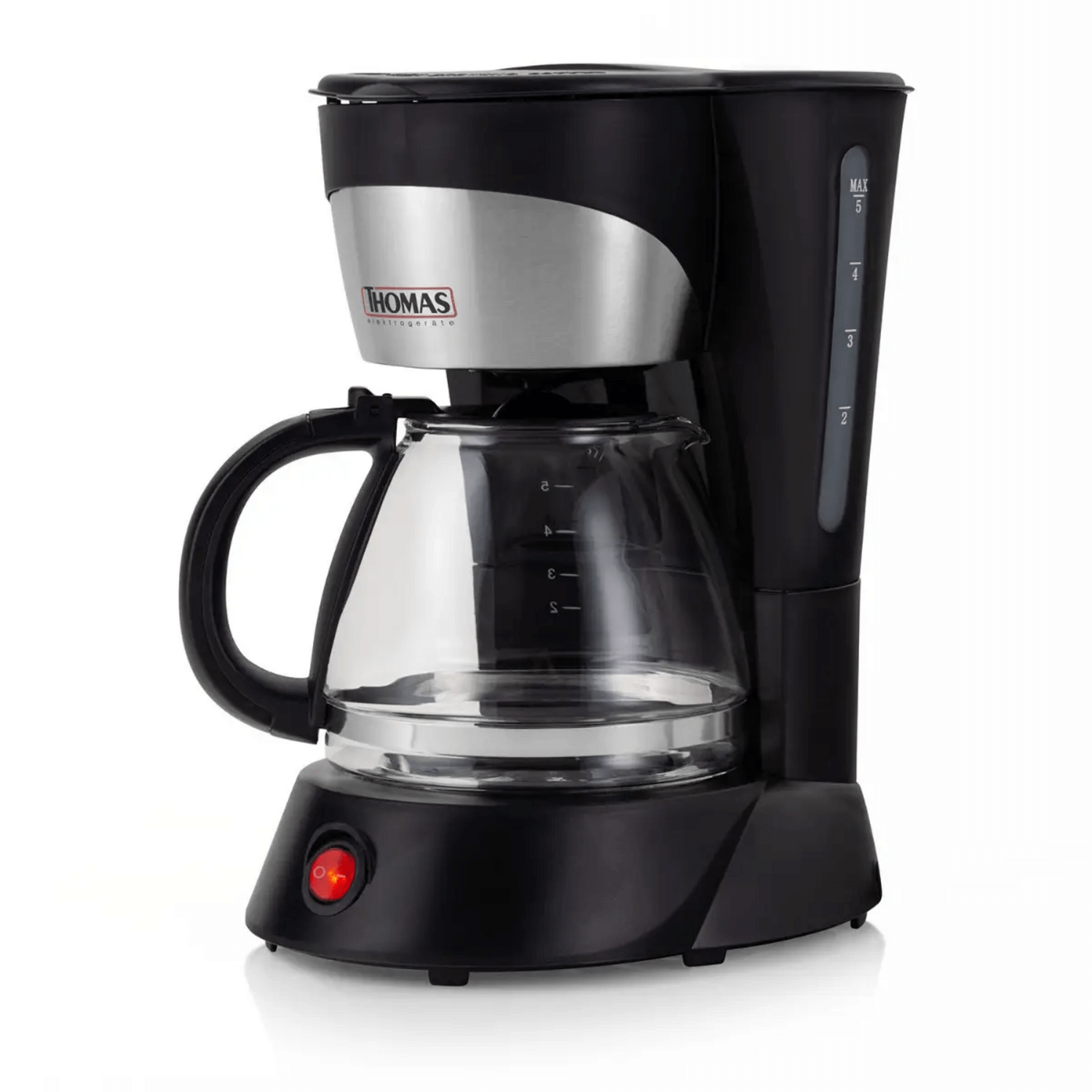 Cafetera Thomas TH-130 5 Tazas 750 ml Mantiene Calor Filtro para café delicioso y aromático.