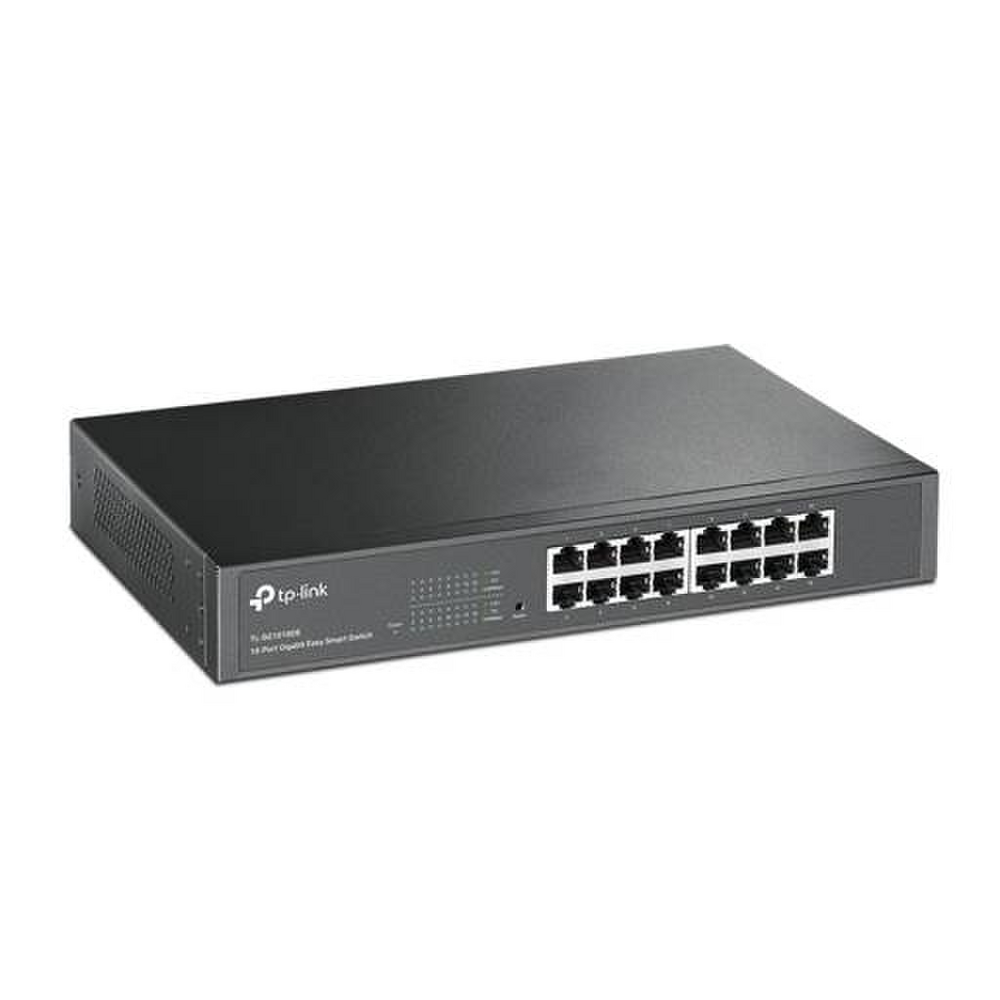 Switch Smart  TP-Link 16 Bocas Puertos Gigabit TL-SG1016DE