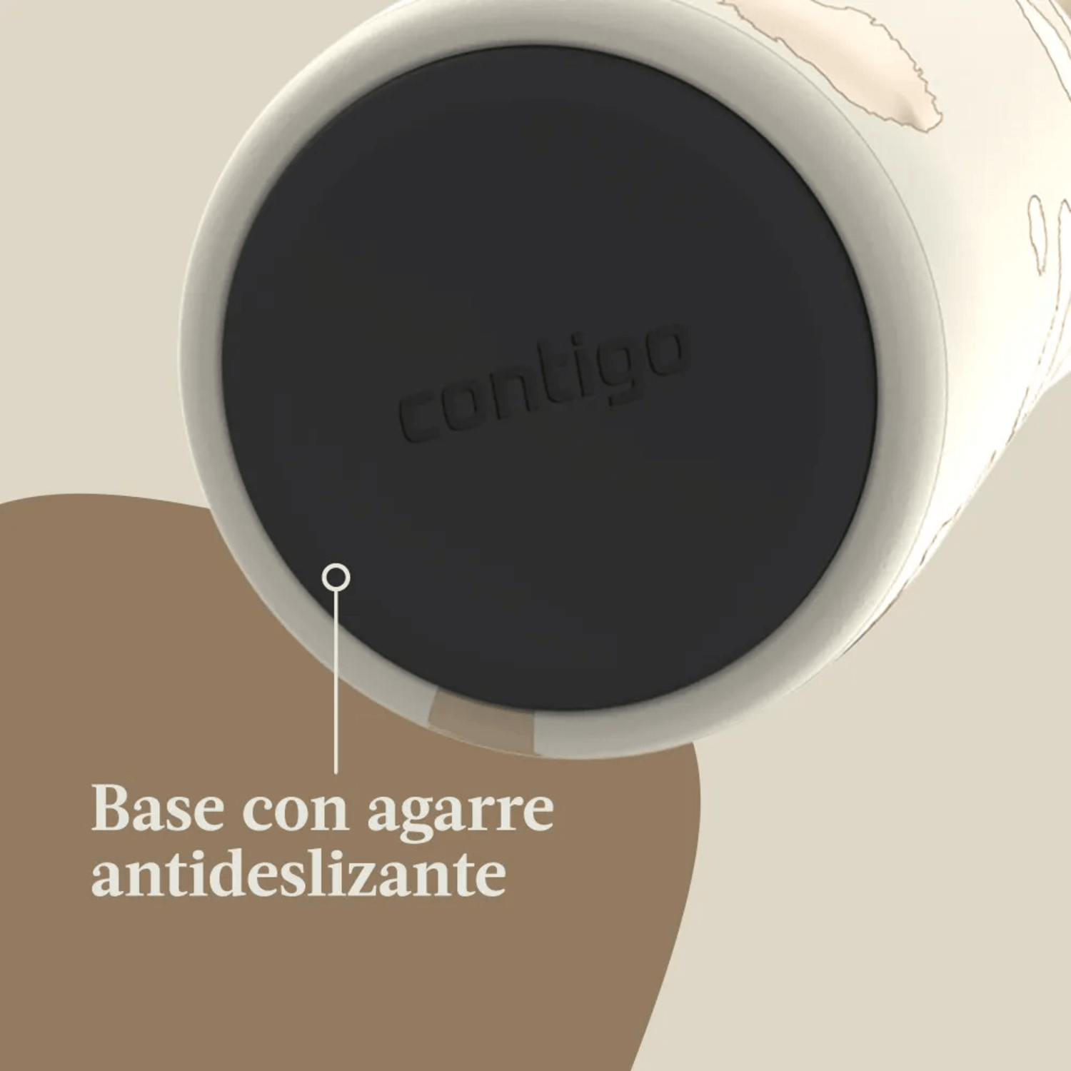 Vaso Termico 20H Frio Contigo Ally Love SV 2 Blanco 709 ml