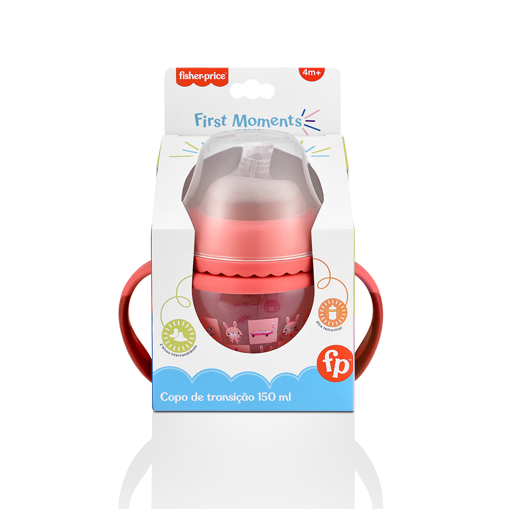 Vaso de Entrena Fisher Price First Moments Ro 150 Ml BB1056 7899838892801 by Fisher Price | New Horizons