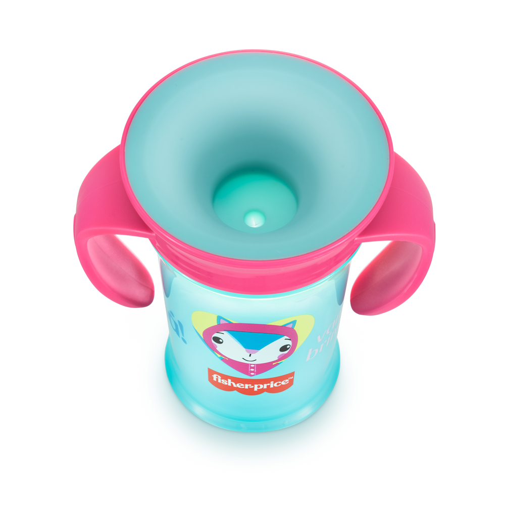 Vaso de Entrena Fisher Price First Moments Rosa Candy BB1021 7899838899626 Vaso by Fisher Price | New Horizons