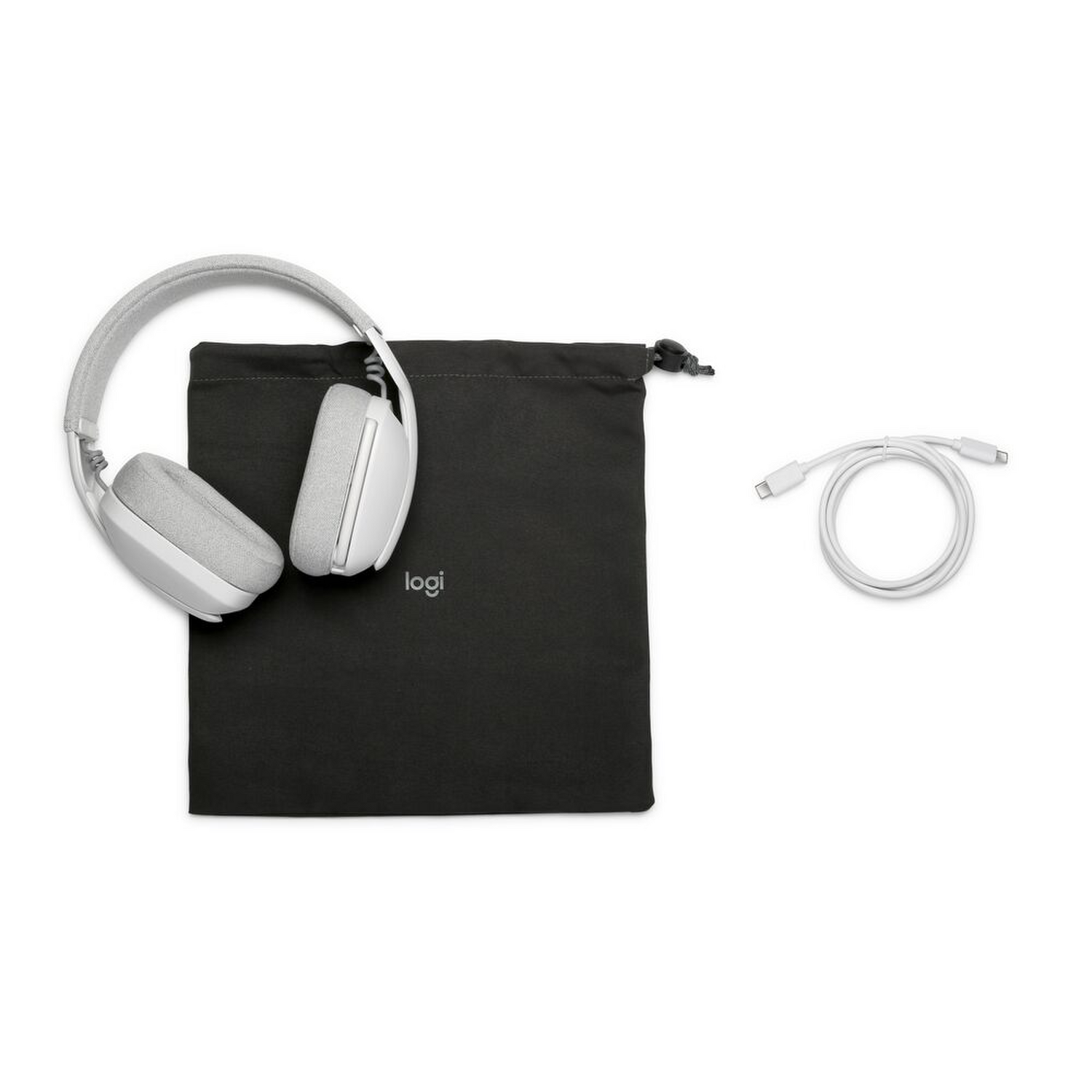 Audifono Logitech Zone Vibe 100 Blanco 981-001218